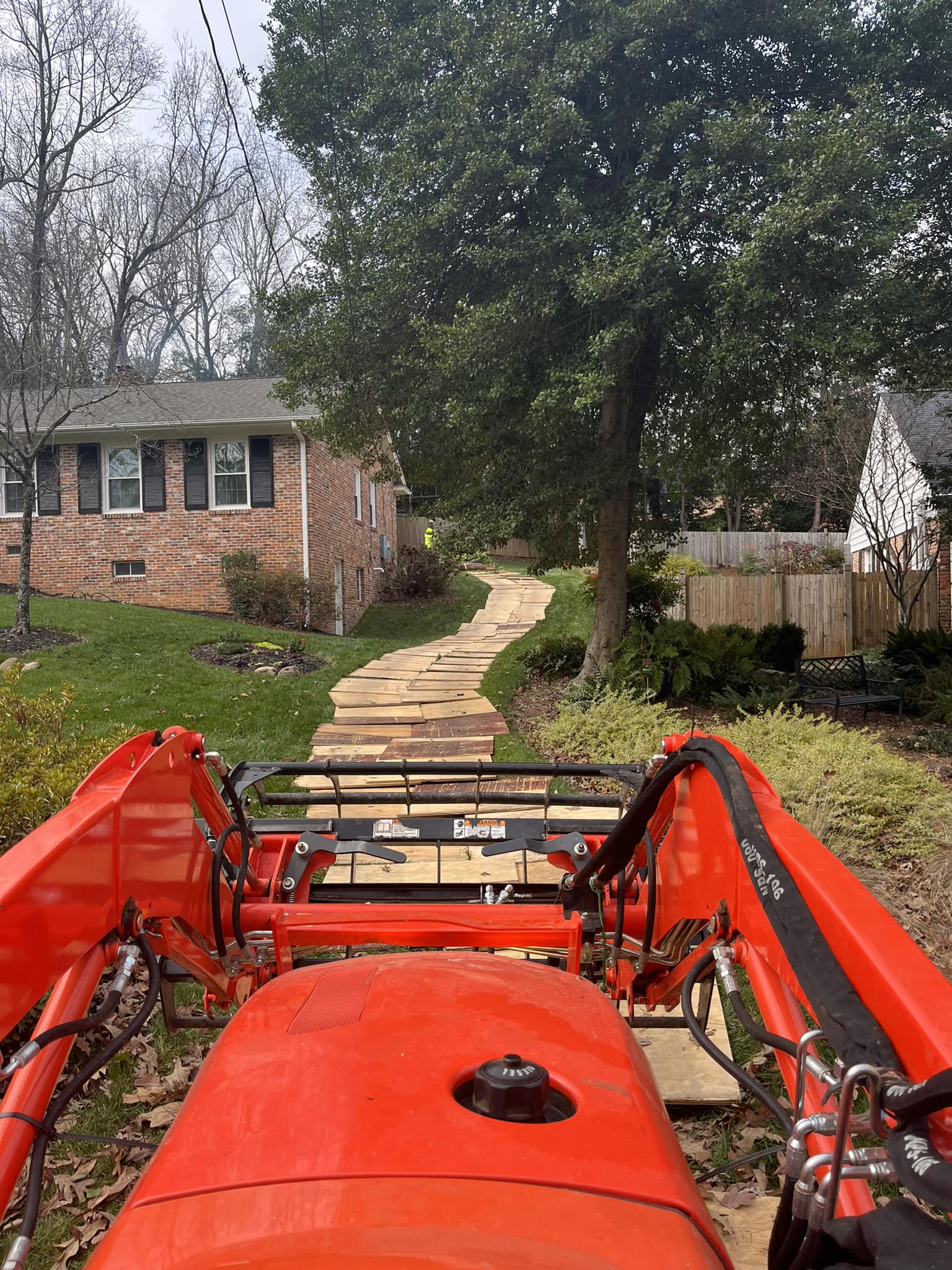 Tree service in Five Forks