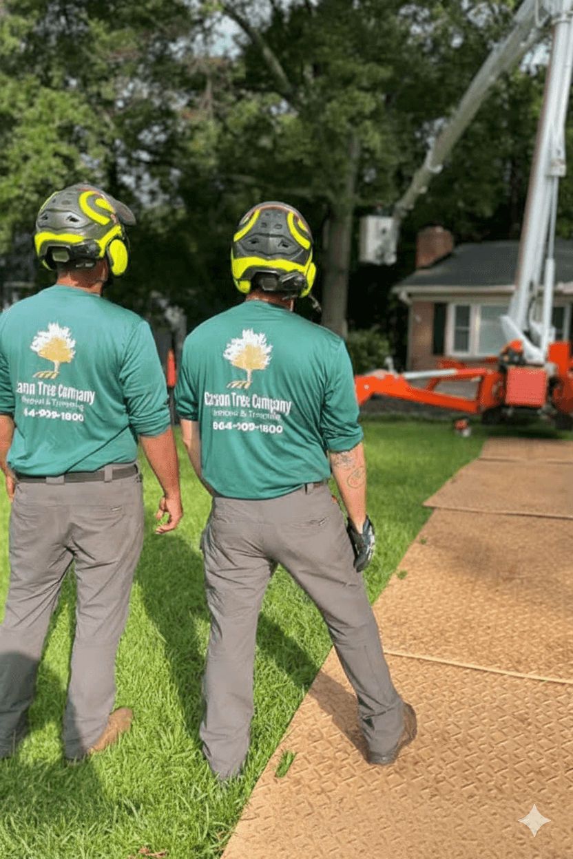 Carson Tree Company providing tree service in Greer SC