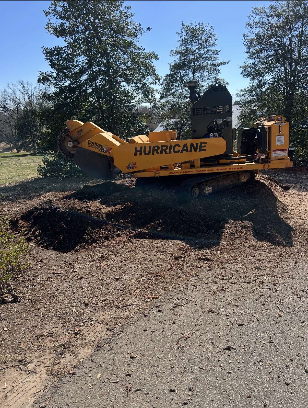 Stump grinding Greer SC
